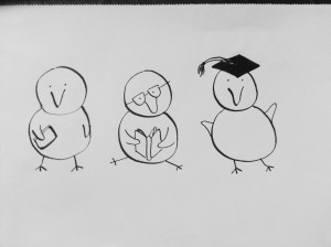 '1, 2, 3 - No more school for me'