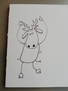 'I'm moosing it up!'